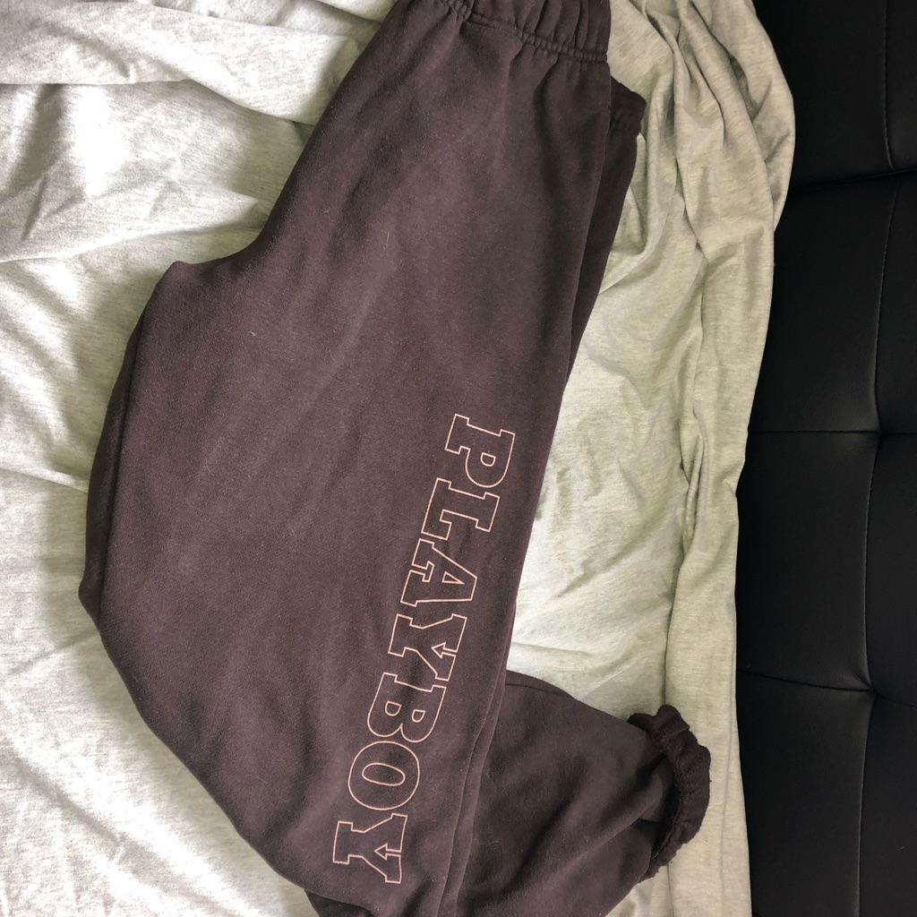 Playboy Bunny Sweatpants, Size Small